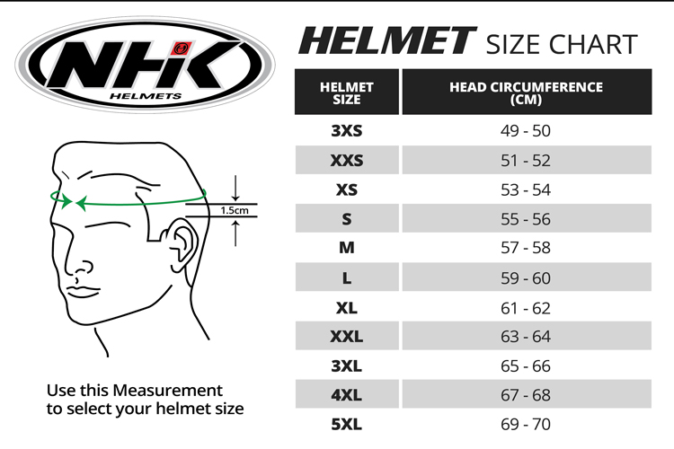 CARA MENGETAHUI UKURAN HELM NHK
